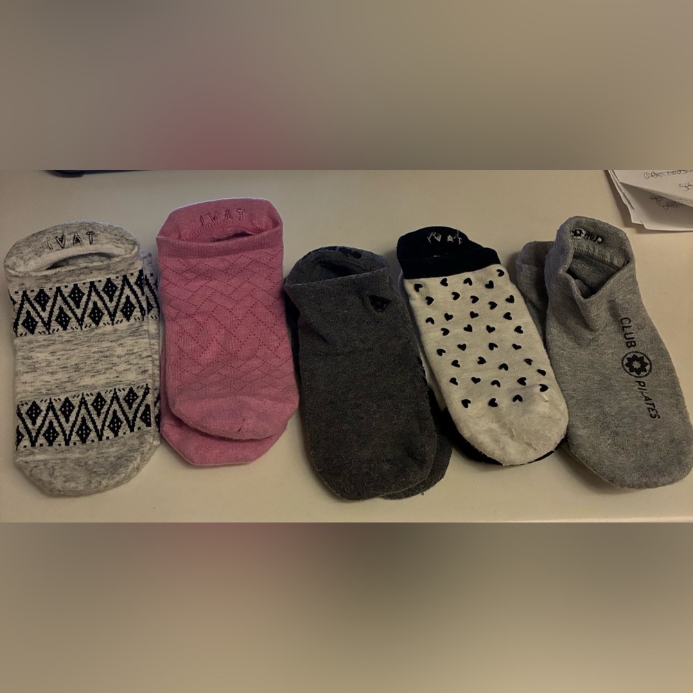 Tavi Noir sticky socks, s/m ,set of 4
